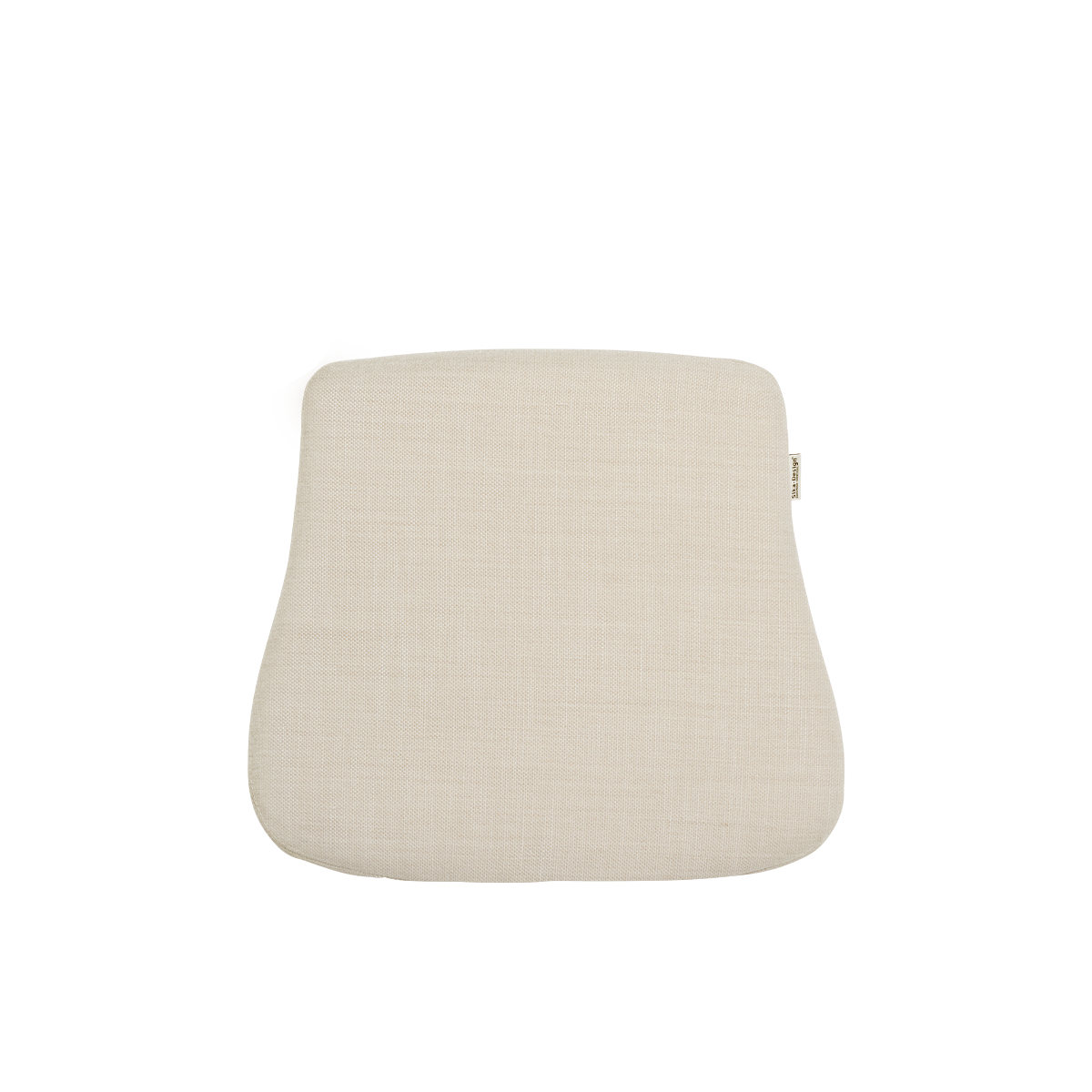 Image of Seat cushion | Monet presented with beige fabric