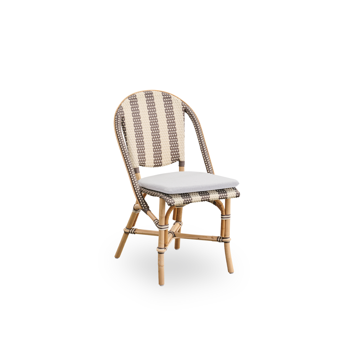 This is an image of Sofie seat cushion for indoor use with A616 fabric.