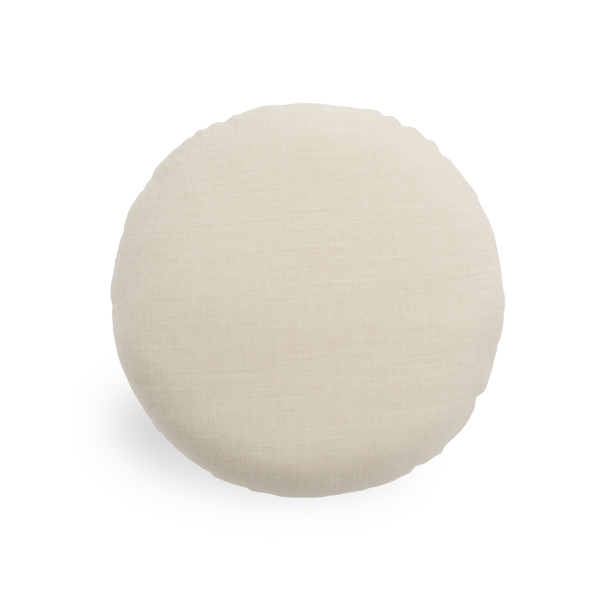Image of Seat cushion | Hanging Egg Chair presented with beige fabric