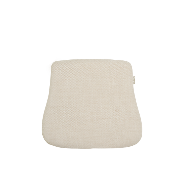 Image of Seat cushion | Monet presented with beige fabric