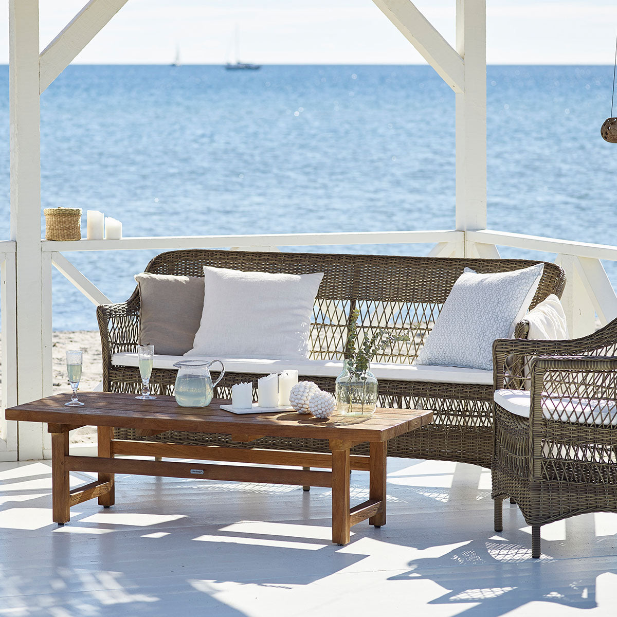 Charlot 3-Seater Exterior Sofa