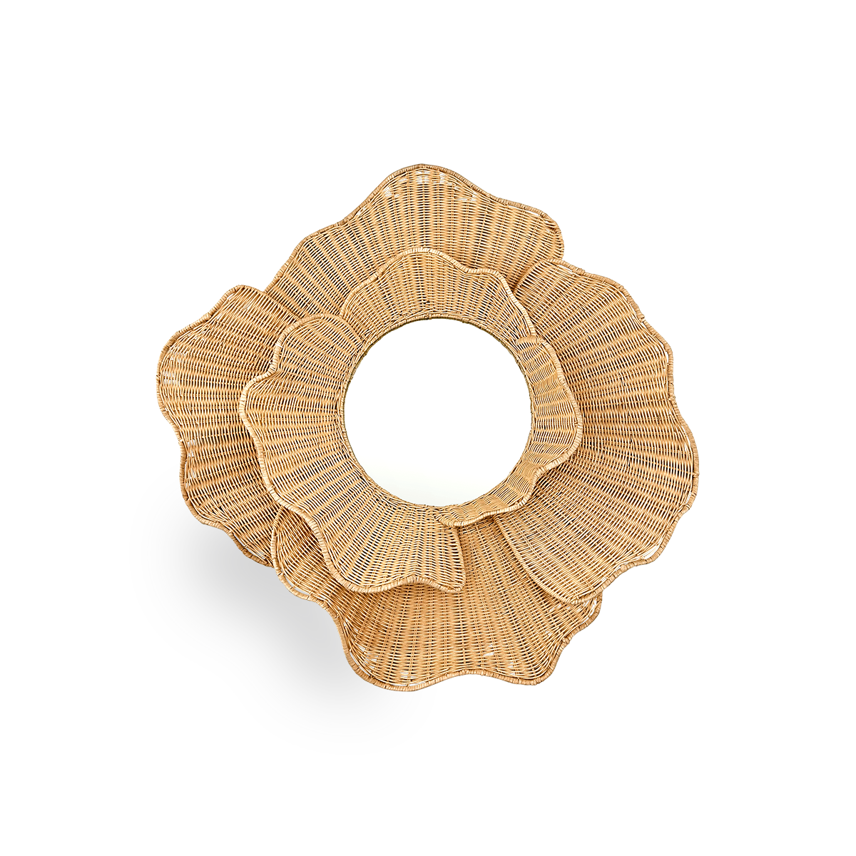 This is an image of Floral mirror (ATMA01U).