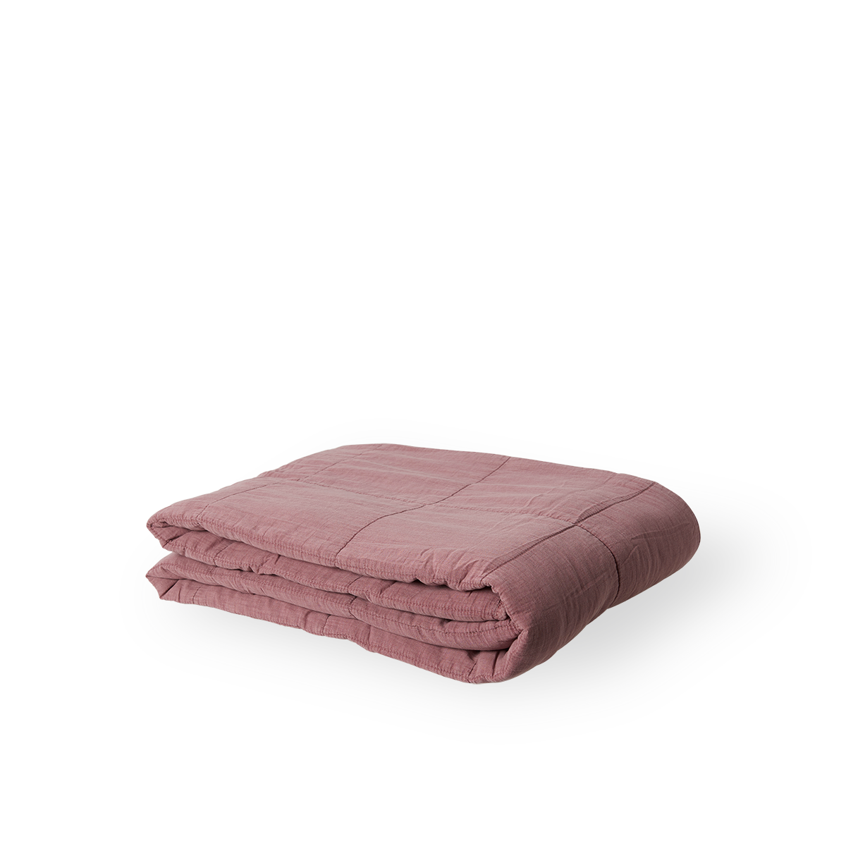This is an image of CTE014MA plaid throw in mauve.