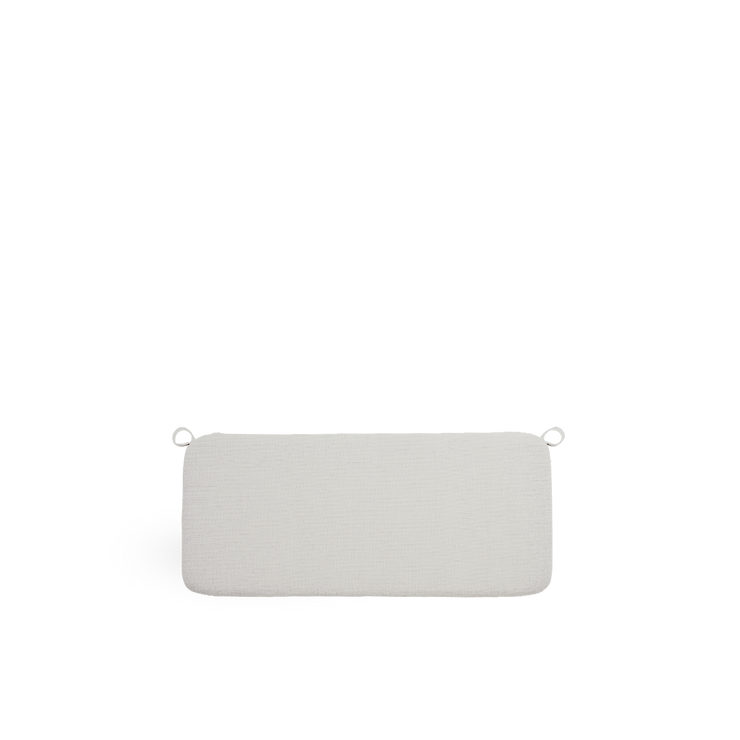 Image of Seat cushion | Bistro Exterior Bench presented with white fabric