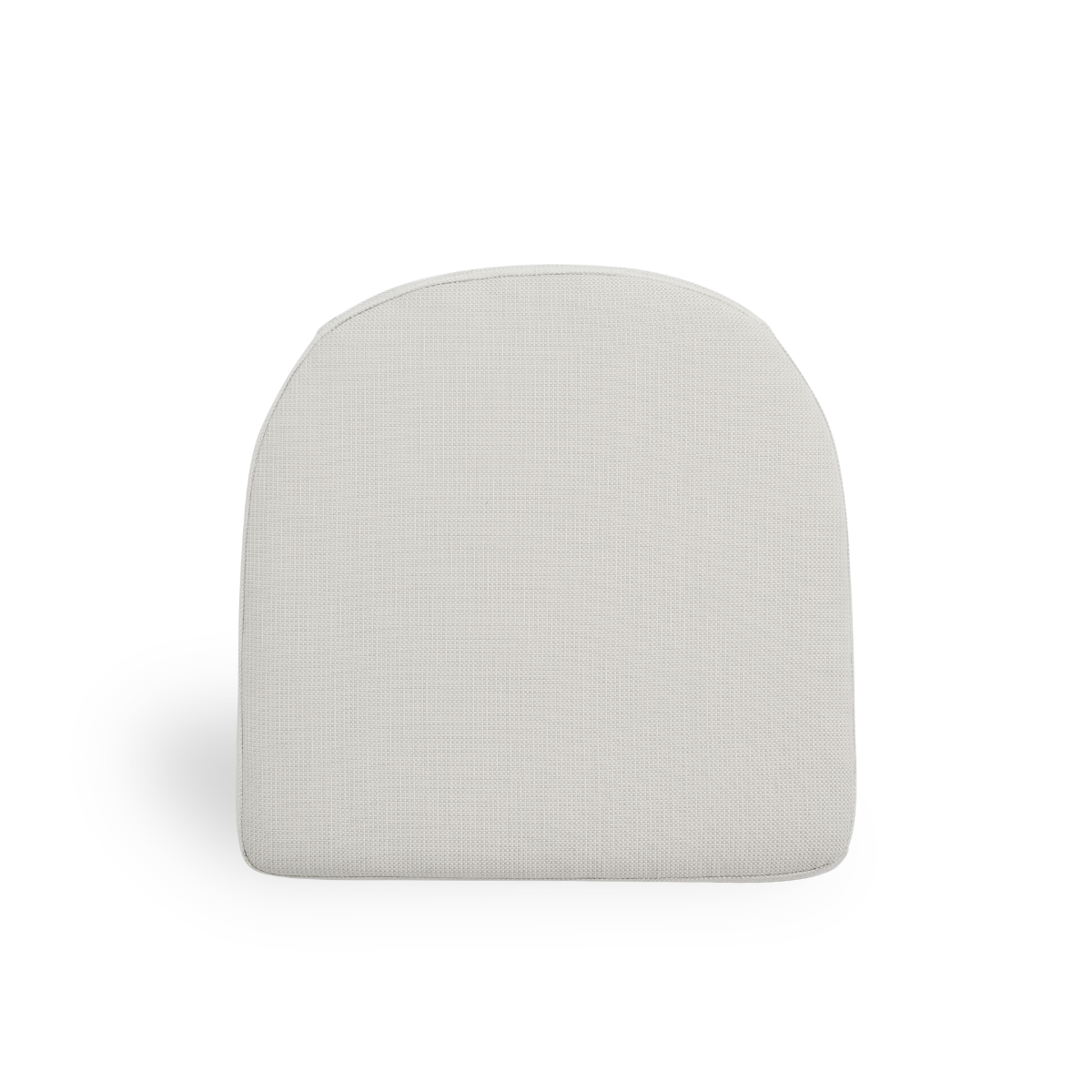 Image of Seat cushion | Tulip Exterior Lounge Chair presented with white fabric