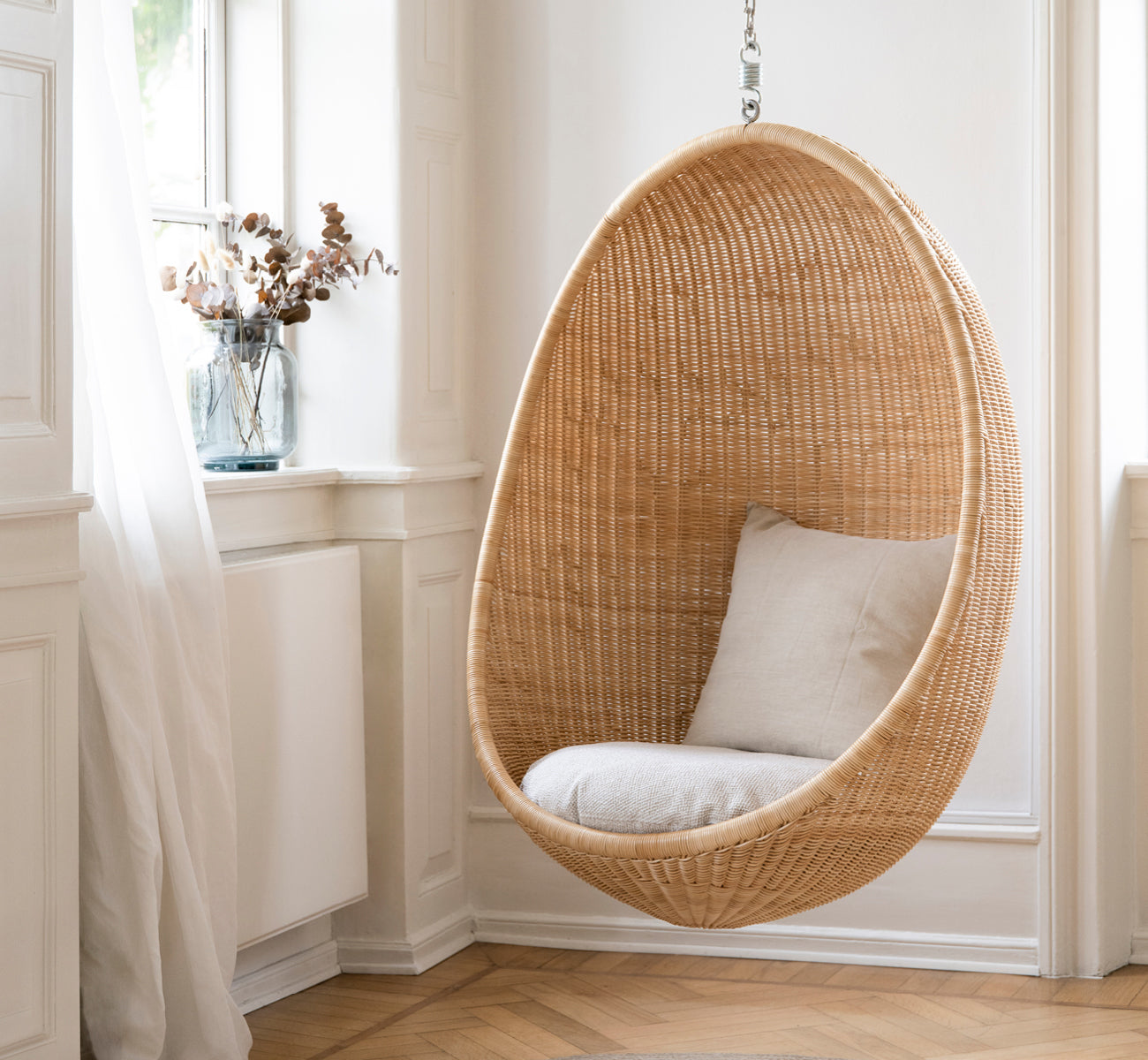Hammock chair in rattan | Nanna Ditzel | Hanging Egg Chair - Sika