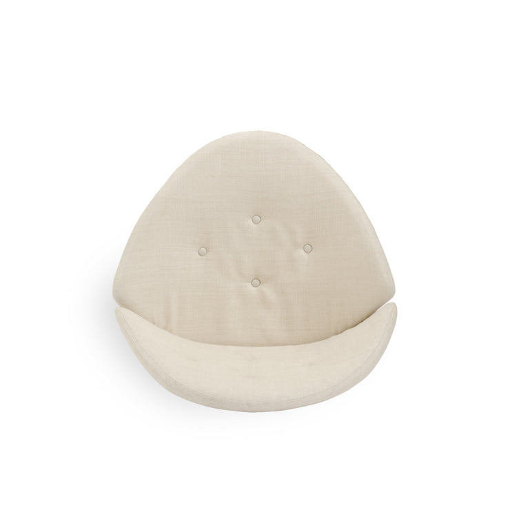 Image of Seat- and back cushion | Rana Lounge Chair presented with beige fabric