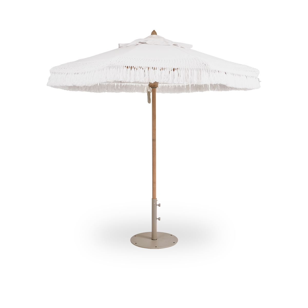 Sienna Exterior Teak Parasol