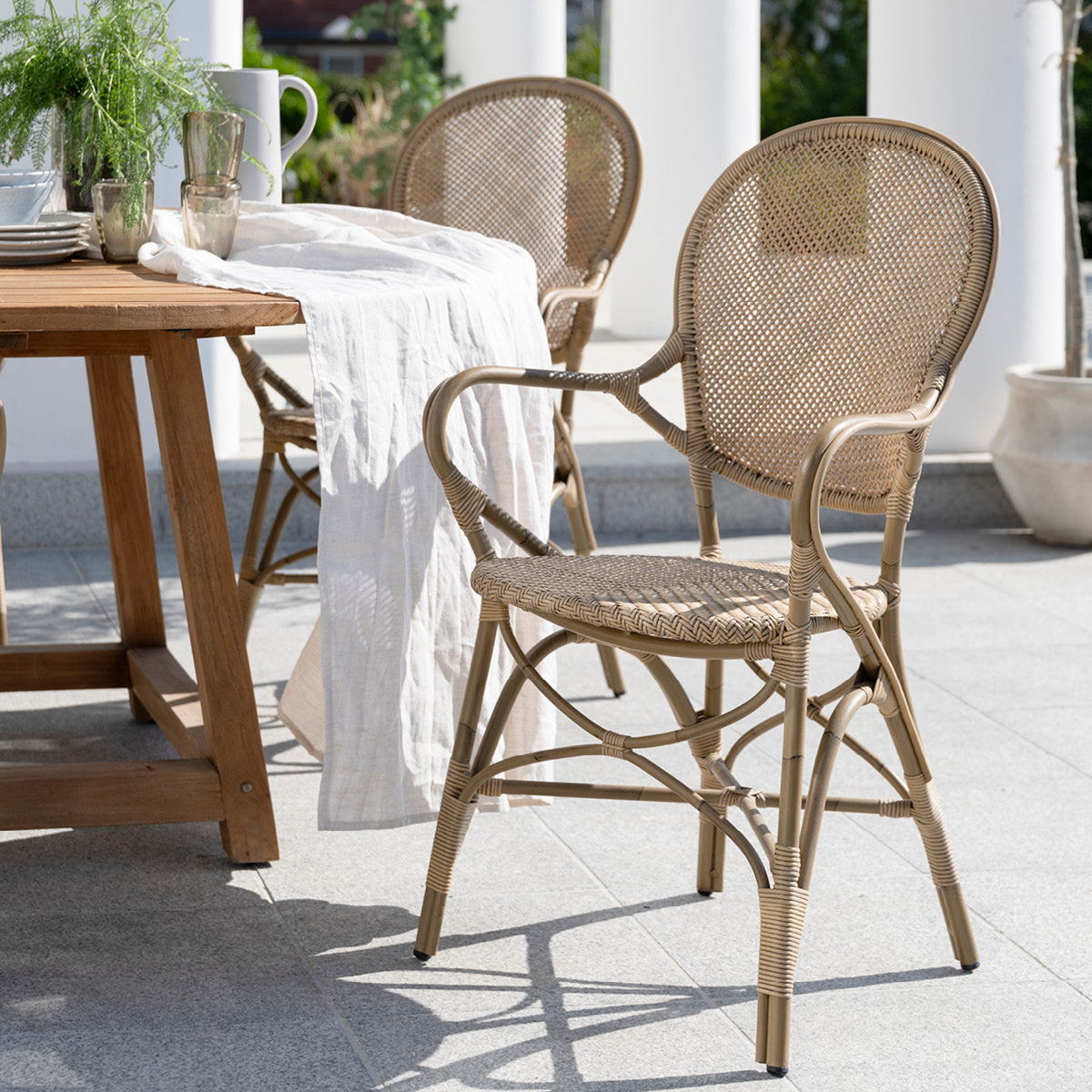 Rossini Exterior Dining Armchair