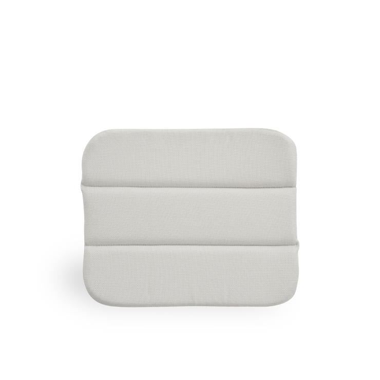 This is an image of Monet footstool cushion for outdoor use.
