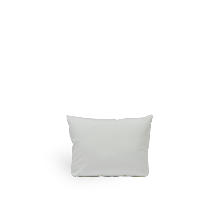 Image of Back cushion | Meghan Exterior Dining Bench presented with white fabric