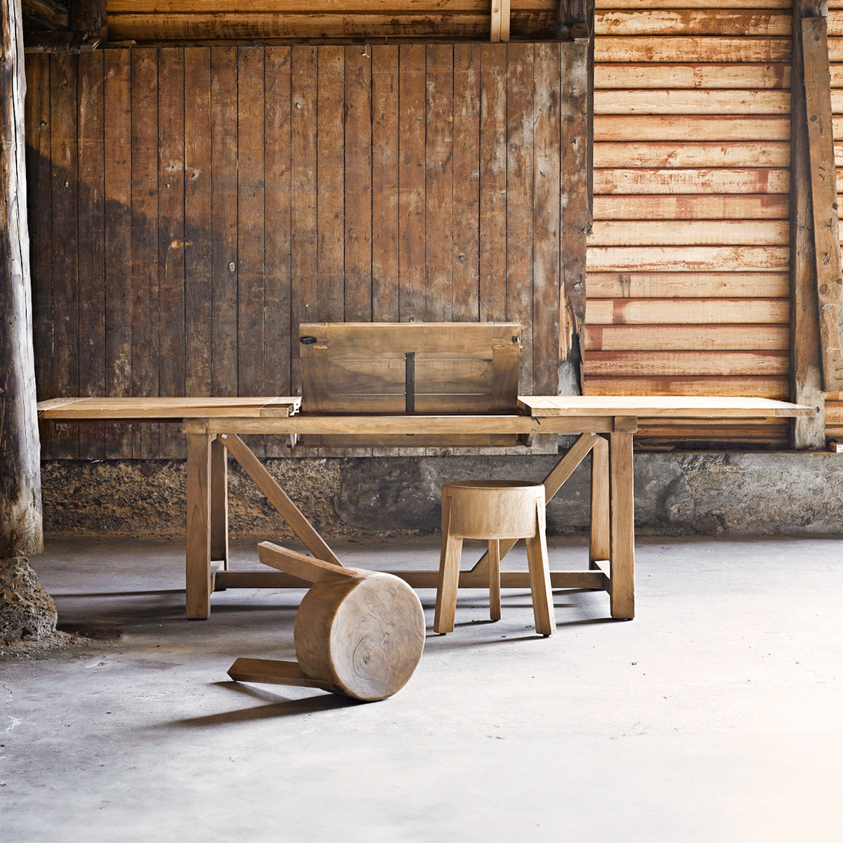 George Teak Extendable Table 200/280x100 cm