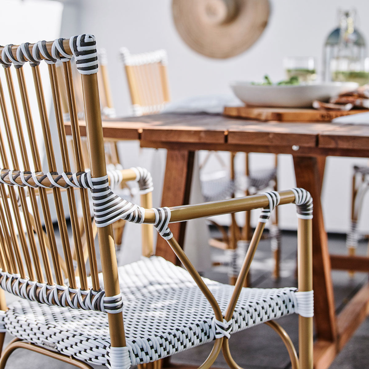 Monique Exterior Dining Armchair