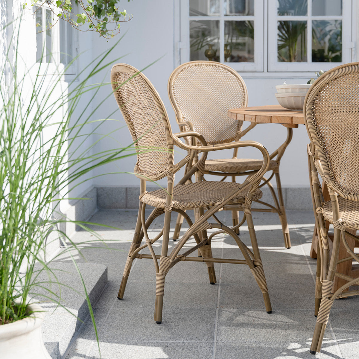 Rossini Exterior Dining Armchair