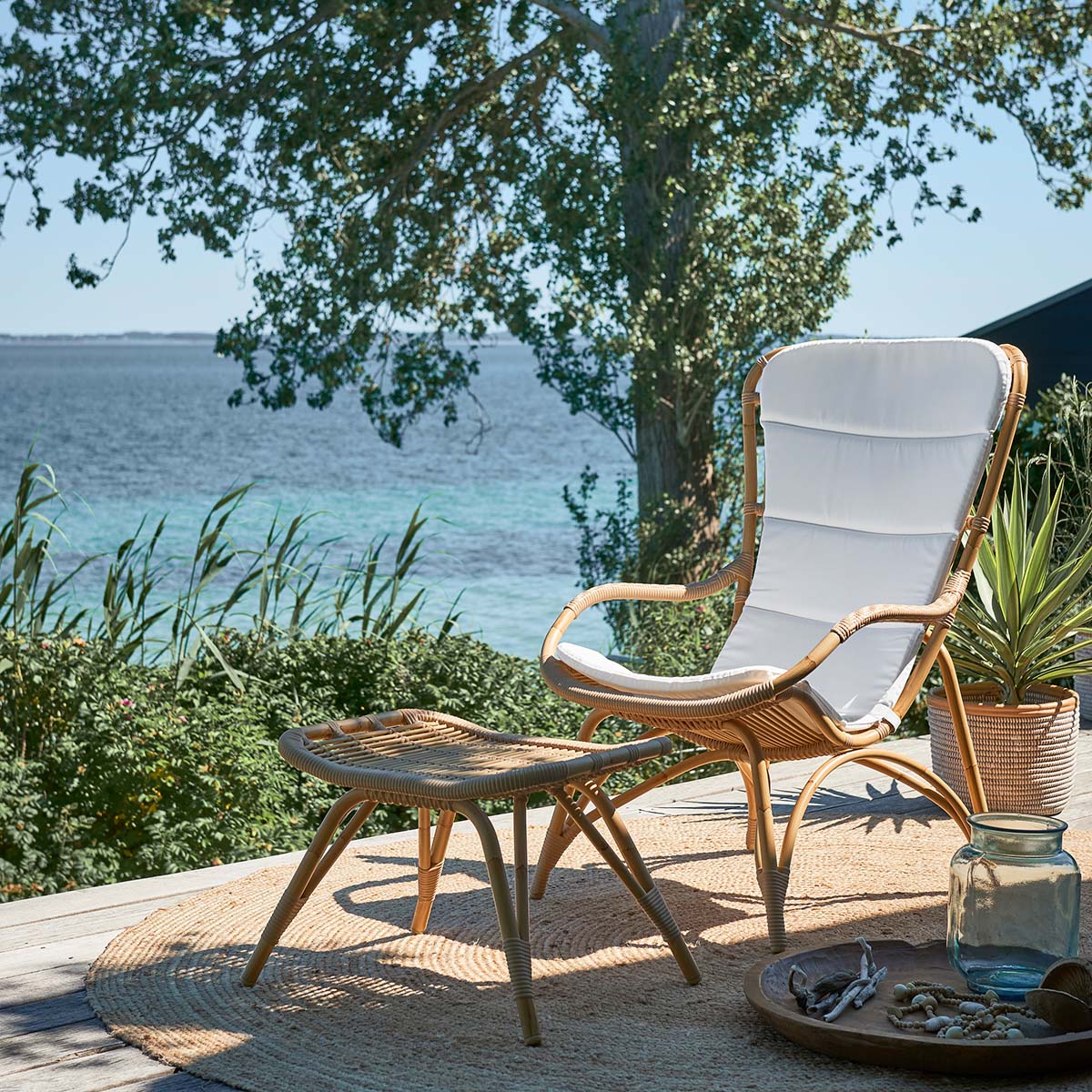 Seat & back cushion | Monet Exterior Lounge Chair